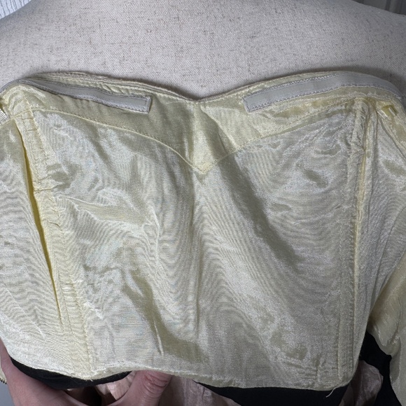 Anthropolgie Meadow Rue Battenburg & Organdy Strapless Mini Dress - Sz 6 - Picture 5 of 5